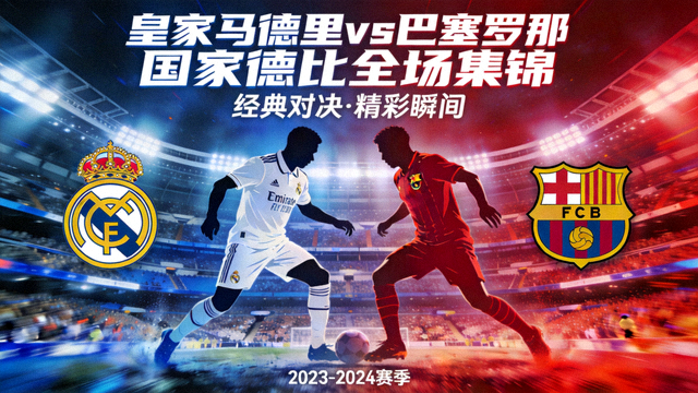 皇家马德里对阵巴塞罗那国家德比全场集锦封面